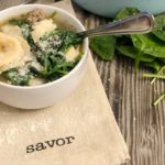 Sausage Tortellini Spinach Soup