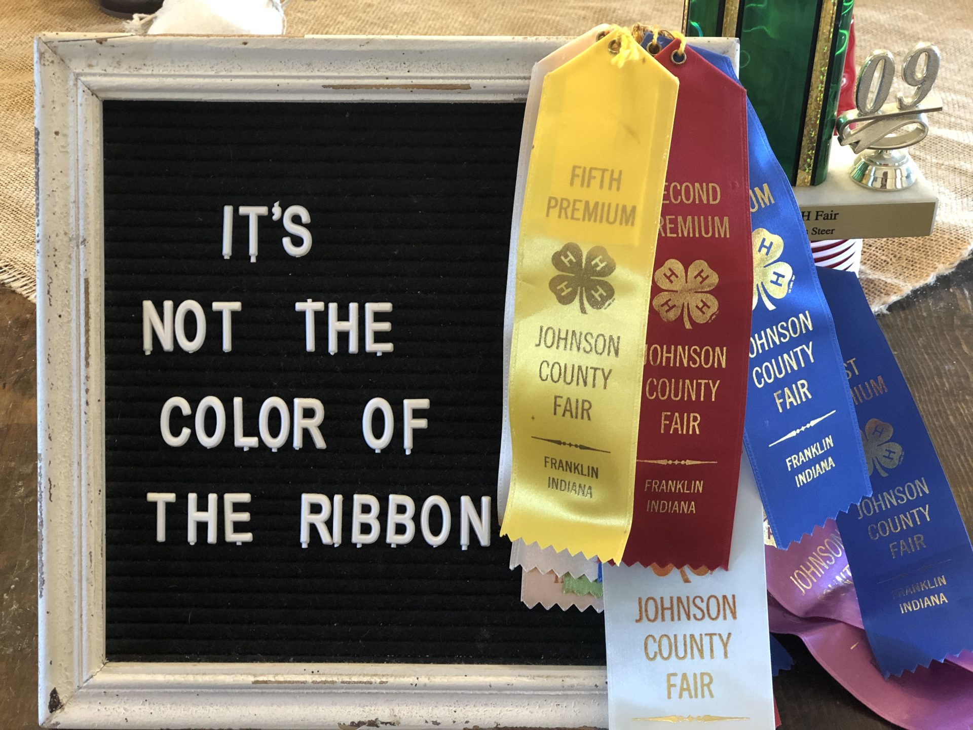 It’s Not The Color Of The Ribbon