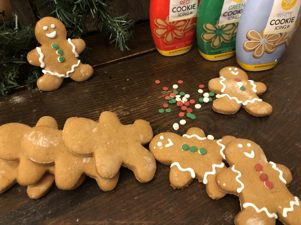 Gingerbread Cut-Out Cookies from Farmwife Feeds is a holiday classic cookie with just the right amount of spice and holds it shape while baking. #gingerbread #cookie #holidaycookie