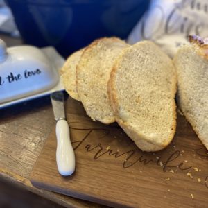 Crusty No Knead Dutch Oven Bread from Farmwife Feeds is a simple 4 ingredient recipe for fresh homemade artisan bread. #homemade #dutchoven #bread #artisan