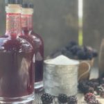 Easy Seedless Blackberry Syrup from Farmwife Feeds. 4 ingredients and less than 30 minutes will bring the fresh taste of summer to your table for breakfast or dessert. #blackberry #blackberries #syrup