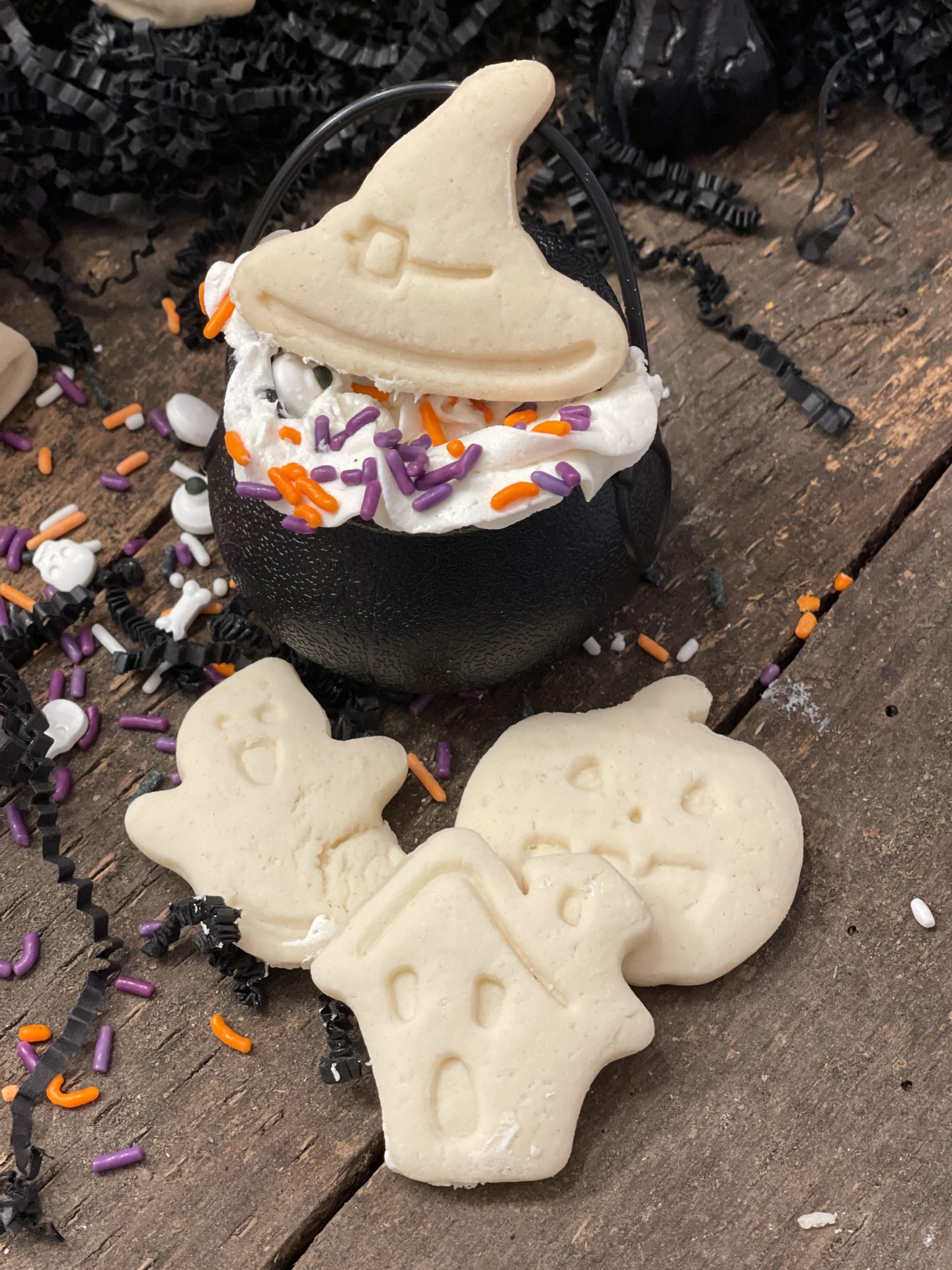 Halloween Sugar Cookie Dippers - The Farmwife Feeds