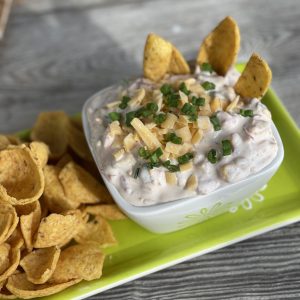 Fiesta Ranch Dip from Farmwife Feeds, a quick easy dip for gatherings, good served with a variety of chips to please everyone. #dip #ranch