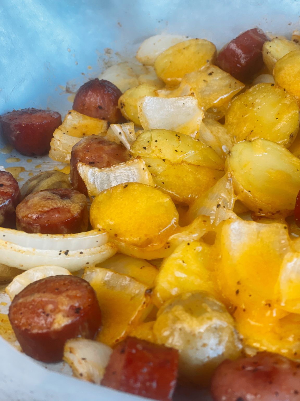 Oven Roasted Smoked Sausage and Potatoes The Farmwife Feeds