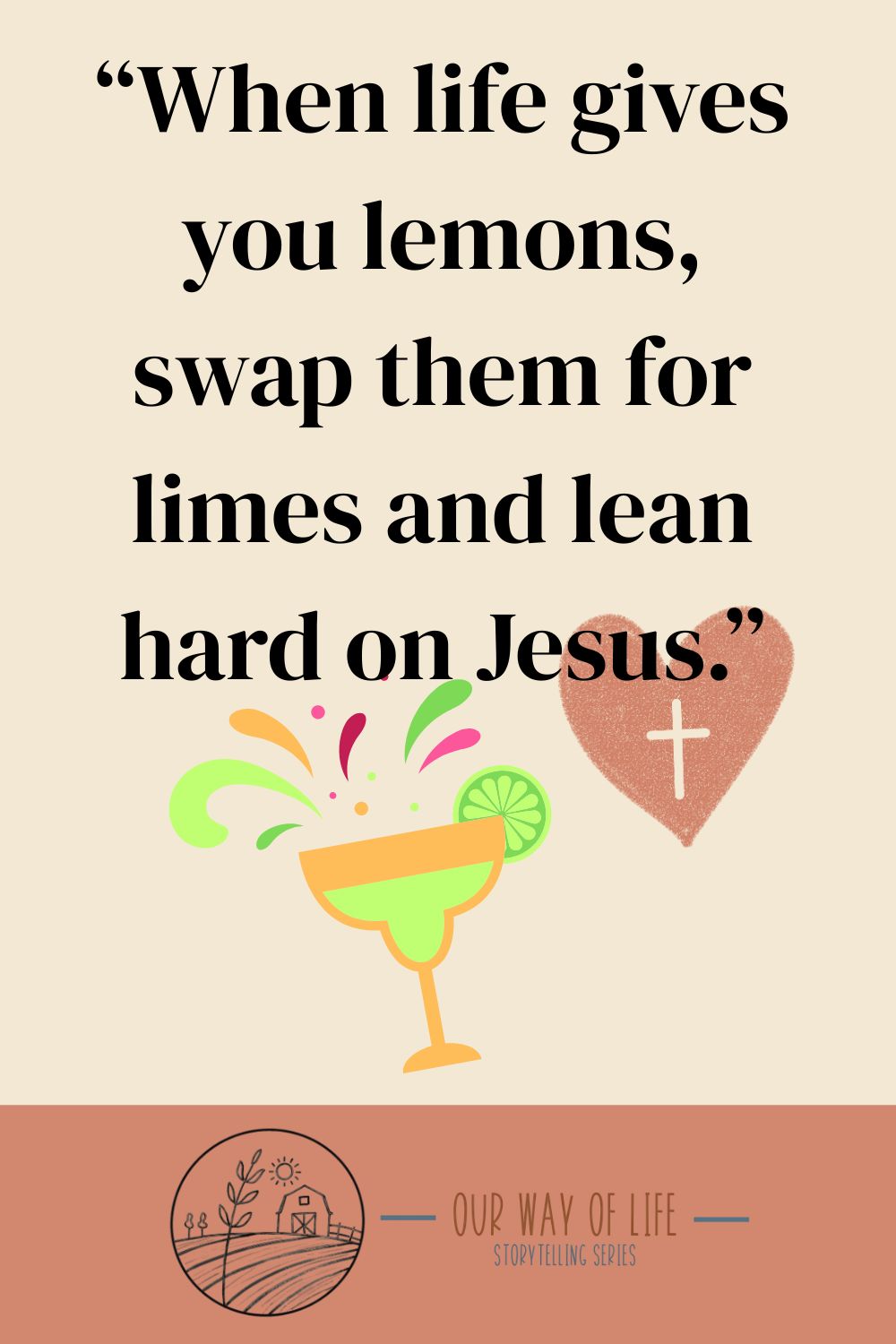 Farm wife life isn't always wide open skies and fresh air. Sometimes it's spreadsheets, stress, and needing alittle grace. This story from Our Way of Life hits home for every woman holding it all together - with faith in one hand and a cheap margarita in the other. Share this with the one who gets it.